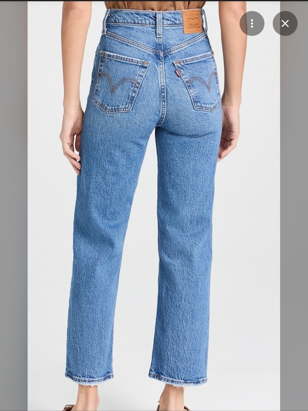 Levi's Ribcage Straight Leg Jeans